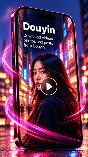 Douyin: download videos, photos and posts from Douyin.