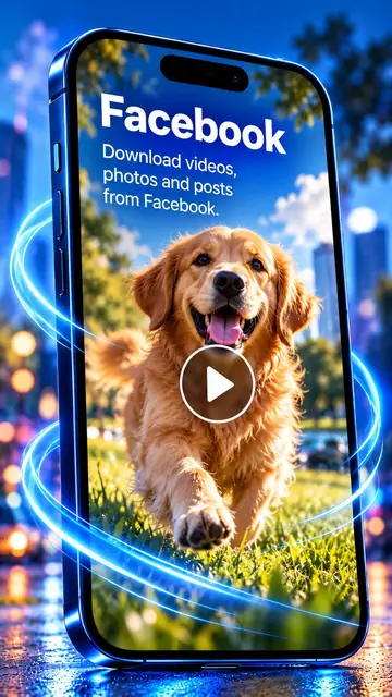 Facebook: download videos, photos and posts from Facebook.