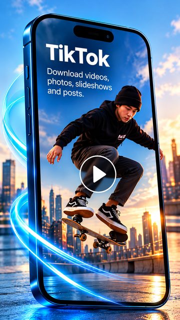 TikTok: download videos, photos, slideshows and posts.